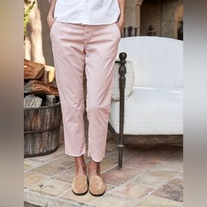Frank & Eileen Wicklow the italian chino in vintage rose